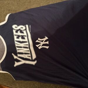 Genuine Merchandise Yankees Navy Tank Top